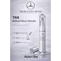 Mercedes-benz Rötuş Boya Kalemi 744 Brilliant Silver Metallic