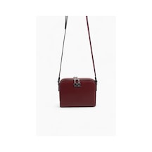Silver Polo Sp888 Kadın Çapraz Çanta Düz Bordo-bordo