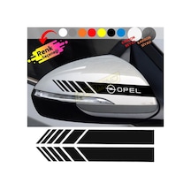 Carmind Araba Yan Ayna Şerit Sticker (2 Adet)