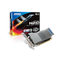 Msi N210-1gd3/lp 1 Gb Ddr3 Geforce Gt210 64bit Nvıdıa Ekran Kartı