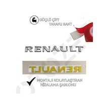 Renault Yazı Megane 2 Clıo 3 Renault Yazısı