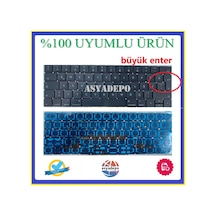 Apple Uyumlu MacBook Pro Mpxv2Ll/A Klavye Tr Büyük Enter