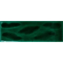 Armada Çini 7x21 Cm Gölgeli Yeşil Desenli Çini Seramik Karo
