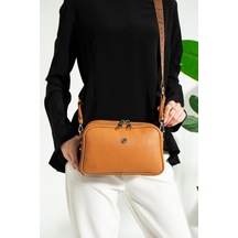 Just Polo Kadın Omuz Çantası 5016mh Taba