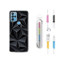 General Mobile Gm21 Pro Kılıf Kablo Koruyuculu Prizmalar 1782
