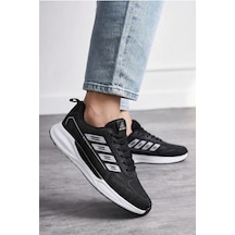 Aeron Light Unisex Sneaker Hafif Nefes Alabilir Günlük Ayakkabı Siyah - Beyaz - Gri