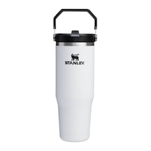 Klasik Termal Kupa 340ml Vakum Yalıtımlı Paslanmaz Çelik Kamp Kupası Sıcak Ve Soğuk İçecekler İçin 350ml Açık Beyaz