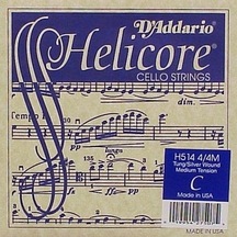 Daddarıo H514 Cello Tek Tel. Helıcore. C-Do. Long Scale. Medıum