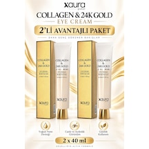 Xaura Global Collagen & 24k Gold Eye Cream 40 Ml 2 Adet