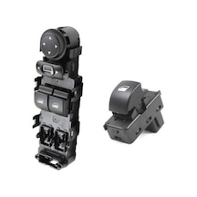 Citroen C4 İkili tekli Cam Açma Düğmesi Anahtarı Seti 2004-2010