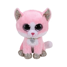 Ty Beanie Boo Fiona Pembe Peluş Kedi 15 Cm