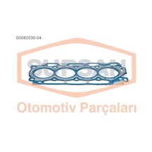 SÜPSAN S0082035-04 SÜPSAN SİLİNDİR KAPAK CONTASI 4 DELİK 307 308