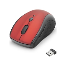 Kablosuz Mouse 800/1600 Dpi - Kırmızı Siyah Hdx3405r