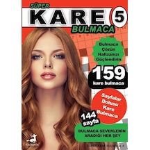 Süper Kare Bulmaca - 5 - Bertan Kodamanoğlu - Olimpos Yayınları