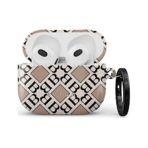 Ayrex Apple Airpods 3 İle Uyumlu Kılıf, Monogram