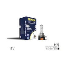 Nıken H15 15w/55w Halojen Ampul Pgj23t-1 12v 10 Adet
