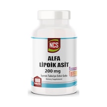 Ncs Koenzim Q-10 Alfa Lipoik Asit L-Karnitin Coenzyme Q10 180 Tablet