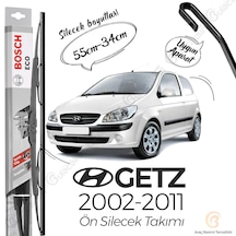 Bosch Eco Hyundai Getz 2002 - 2011 Ön Silecek Takımı N11.166