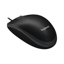 Logıtech 910-003357, B100 Siyah, Usb Kablolu, 1000dpi, Optik, 3 Tuşlu, Mouse