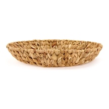 Excellentt Houseware Yuvarlak Ekmek Sepeti - Kahverengi - 36x6 Cm Çok Renkli