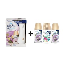 Glade Otomatik Sprey Sistem Lavanta Ferahlığı + Tropikal Floral 4 x 269 ML