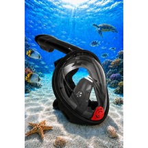 Fullface Maske Dalış Maskesi Tam Yüz Maske Fullface Şnorkel Maske (485803385)
