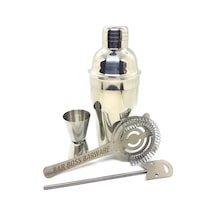 Profesyonel Kokteyl Hazırlama Bar Shaker Seti 550 Ml