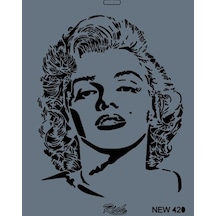Rich New Seri N-420 Stencil 35X25 Cm