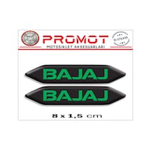 Bajaj 3d Kabartmalı 2'li Damla Sticker 004