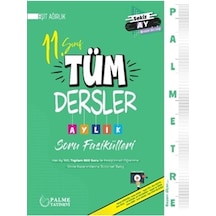 Palme 11.sınıf Tüm Dersler Aylık Soru Fasikülleri Eşit Ağırlık Yeni