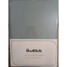 Colourist Fitted Çarşaf Çağla %100 Pamuk Tek Kişilik Yastık Kılıflı Çağla Yeşil