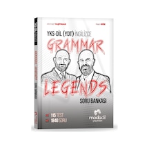 Modadil Yksdil Ydt - Grammar Legends - Soru Bankası Modadil Yayınları