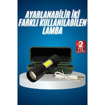 Mey İthalat Led Lamba El Feneri Küçük Taşınabilir Usb Şarjlı Acil Durum Lambası Diğer