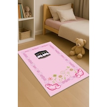 Pembe Kabe Temalı Kız Çocuk Seccadesi Cs32n11