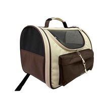 Pet Pretty Kedi Köpek İçin Taşıma Çantası Space Model Backpak Kahverengi 36x30x30 Cm