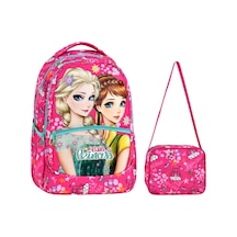 Little Princess Pembe İlkokul Sırt Çantası + Beslenme Çantası 2311 Çok Renkli
