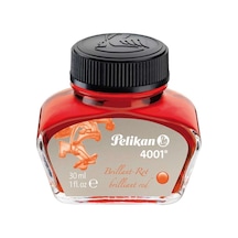 Pelikan Dolma Kalem Mürekkebi 30 Ml Kırmızı 4001 6 Adet