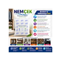 Nemçek Nem Alıcı Rutubet Giderici Koku Ve Küf Önleyici 3 Paket 750 Gr