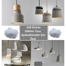 M1 Art 5 Dk Donan Beton Döküm Tozu 1,Kg - Aydınlatmalar Için Özel