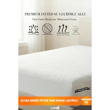Premium Sıvı Geçirmez Yatak Alezi Ultra Sessiz Fitted Tam Kenar Lastikli Nefes Alabilir Yatak Ko Beyaz Premium Sıvı Geçirmez Yatak Alezi Ultra Sessiz Fitted Tam Kenar Lastikli Nefes Alabilir Yatak Ko Beyaz