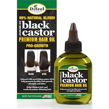 Difeel Jamaican Black Castor Yavaş Uzayan Saçlara Özel Saç Bakım Yağı 75 ML