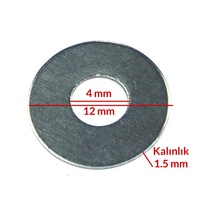 Cateksss 5/32 Metal Pul 1 Kg - 48 Li Paket