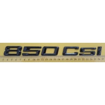 Bmw Uyumlu 850 Csi Siyah Yazı