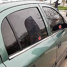 Opel Astra G hb Krom Cam Çıtası 4 Prç. 1998-2005