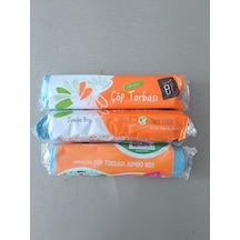Çöp Poşeti Jumbo Boy J-250 80 110 3 Paket 10 Adetli Toplam 30 Adet Farklı Renklerde Olabilir.