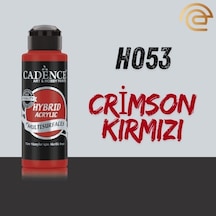 Cadence Hybrid Multisurface Akrilik Boya 120 Ml H053 Crimson Kırmızı