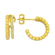 Top Halka Küpe 717098 Gold