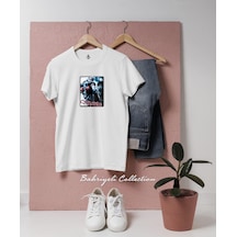 Oversize Crysis 3 Tasarımlı Unisex T-shirt Beyaz