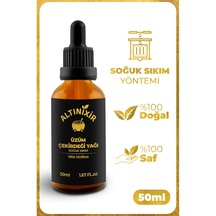Üzüm Çekirdeği Yağı Soğuk Sıkım 50 Ml