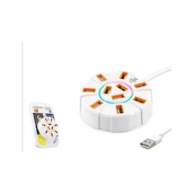 Hadron Hdx7034 Usb Hub 10-usb 1.2m Beyaz